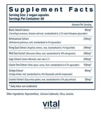 Vital Nutrients Menopause Support 120vc