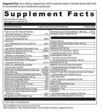 DaVinci Laboratories Metabolic Multi 180c
