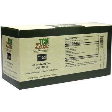 TCM Metal Lock Formula to Stabilize the Essence - T159G Jin Suo Gu Jing Tang 42pkts