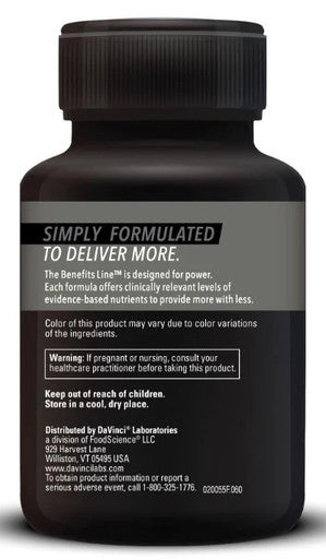 DaVinci Laboratories Methyl Benefits 60c