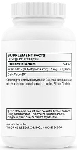 Thorne Vitamin B12 60c