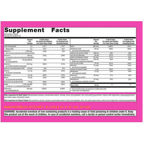 Metagenics Fem Prenatal 30 pkts