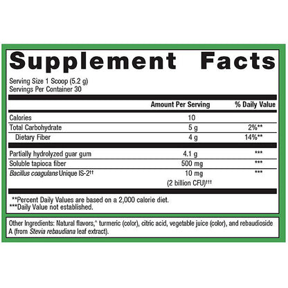 Metagenics UltraFlora Fiber, Prebiotic & Probiotic 5.46oz (155g)