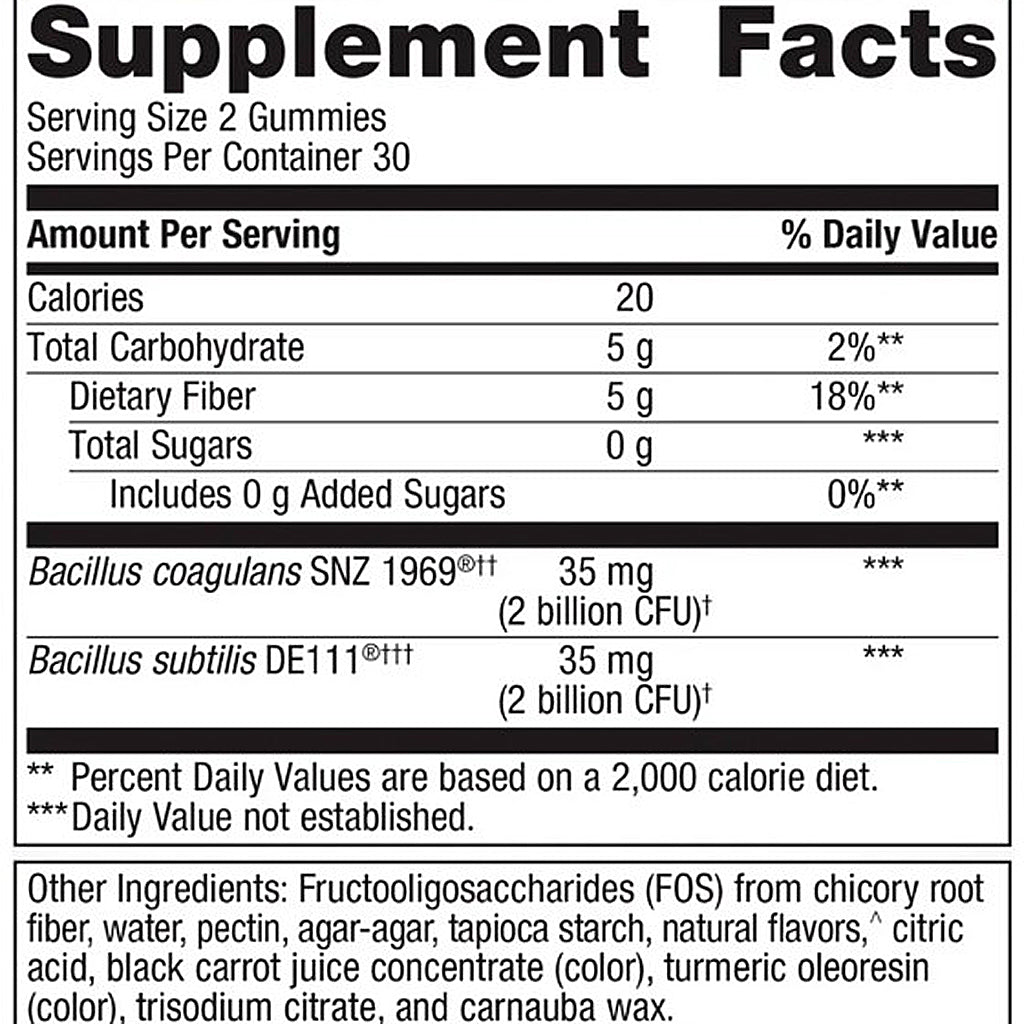 Metagenics UltraFlora 3 in 1 Daily Probiotic 60 gummies