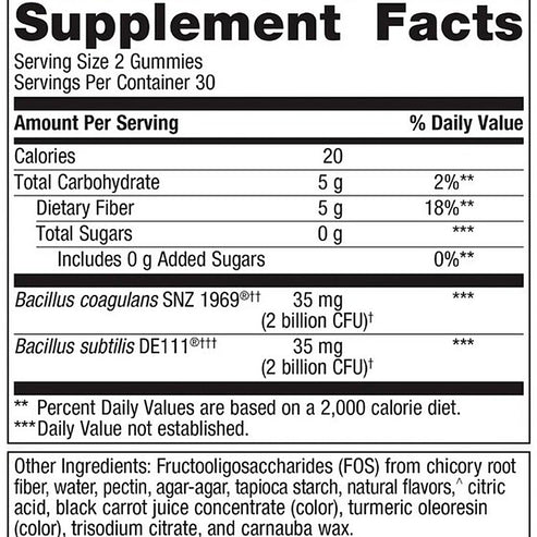 Metagenics UltraFlora 3 in 1 Daily Probiotic 60 gummies