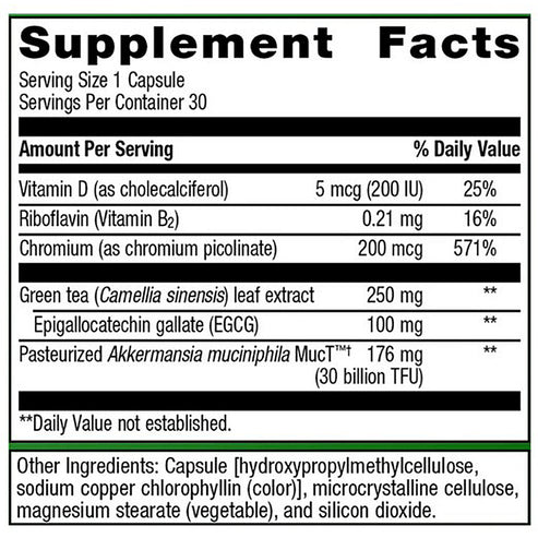 Metagenics UltraFlora Healthy Weight with Akkermansia 30 caps