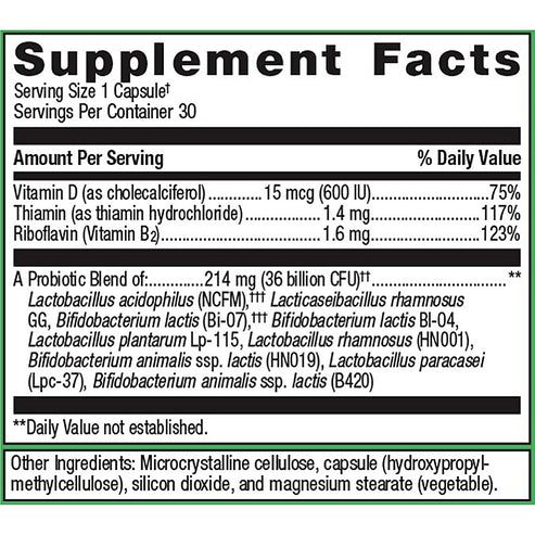 Metagenics UltraFlora Complete Probiotic 30 caps