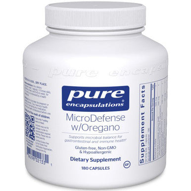 Pure Encapsulations MicroDefense w/Oregano 180c