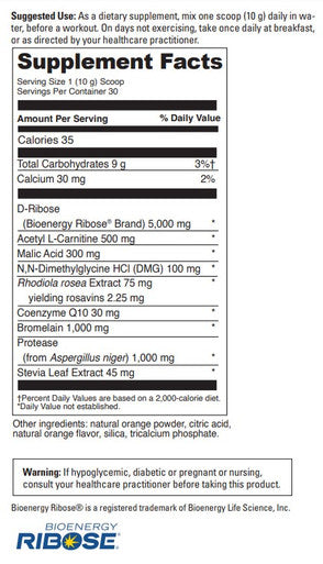 DaVinci Laboratories Mito-Fuel 30 Servings