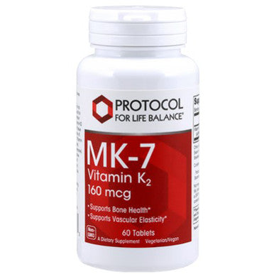 Protocol for Life Balance MK-7 Vitamin K2 - 160 mcg 60T