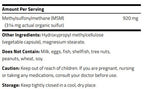 NuMedica MSM 920 120c