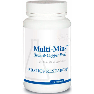 Biotics Research Multi-Mins (Iron & Copper Free) 120t