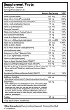 Advanced Nutrition by Zahler Multi Vitamin Energy 60c