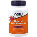NOW Natural Beta Carotene 25,000 IU 180sg