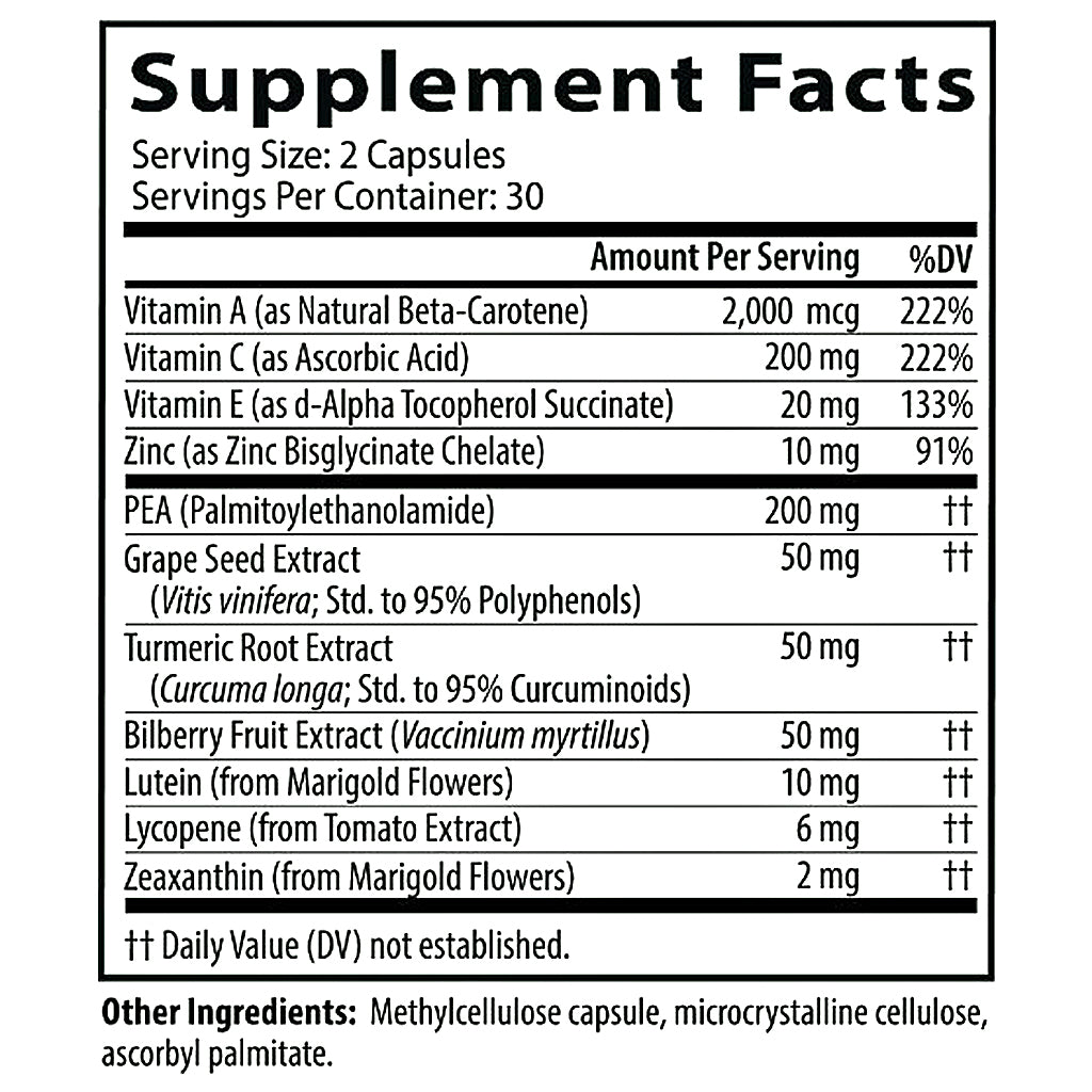 Neurobiologix Macular Support + 60 vcaps