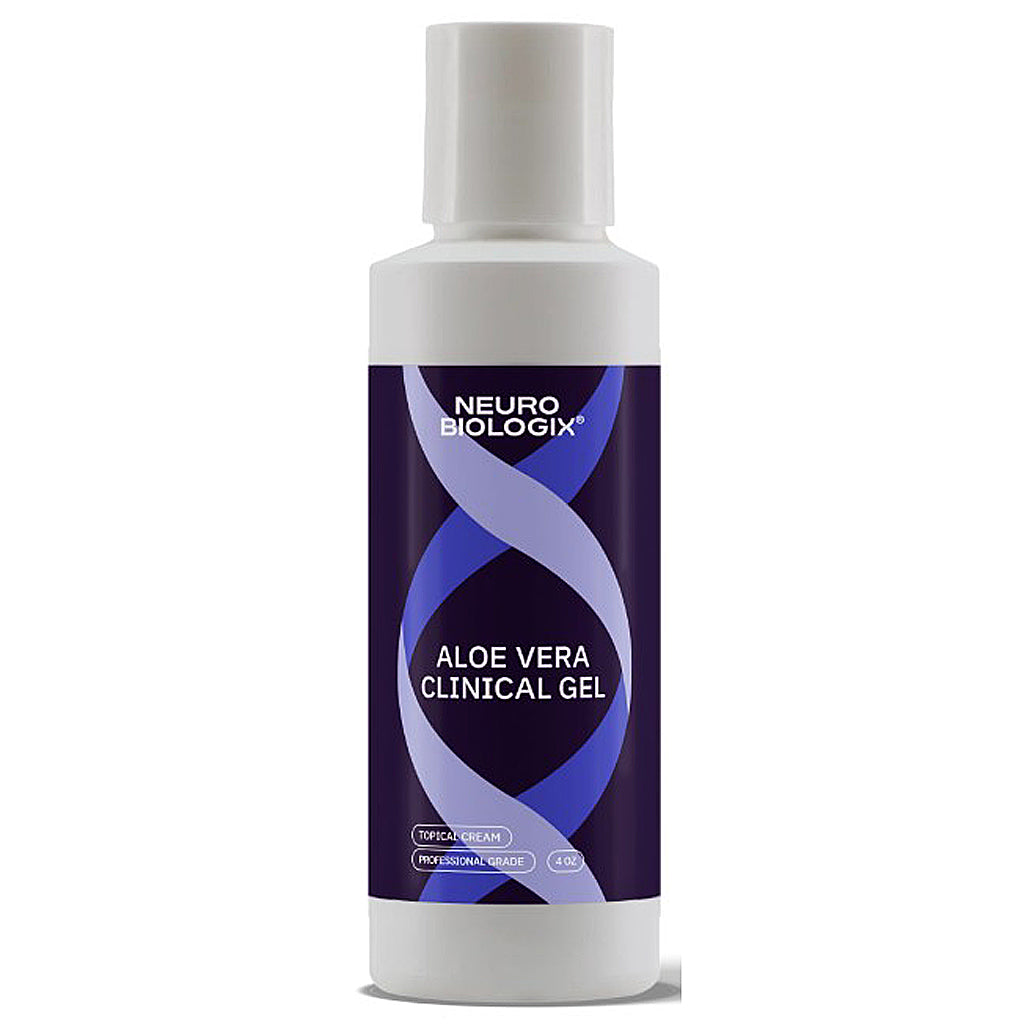 Neuro Biologix Aloe Vera Clinical Gel bottle on a white background