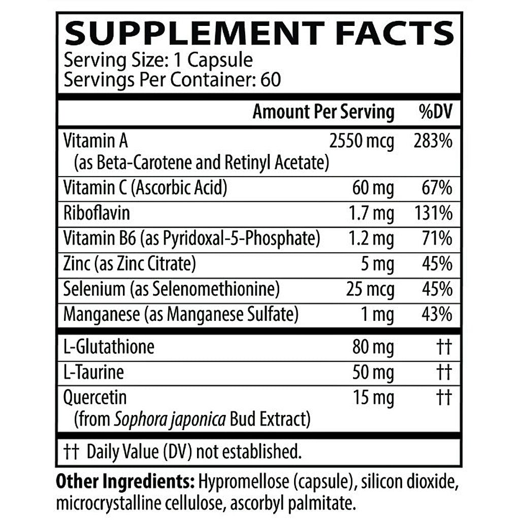 Neurobiologix Detox Antioxidant Support 60 veg caps