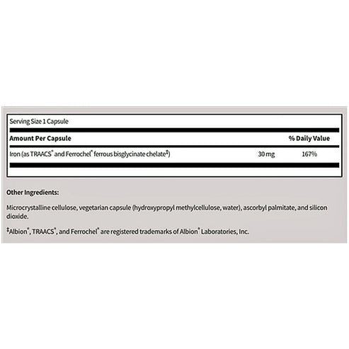 Neurobiologix Iron Chelate 100c