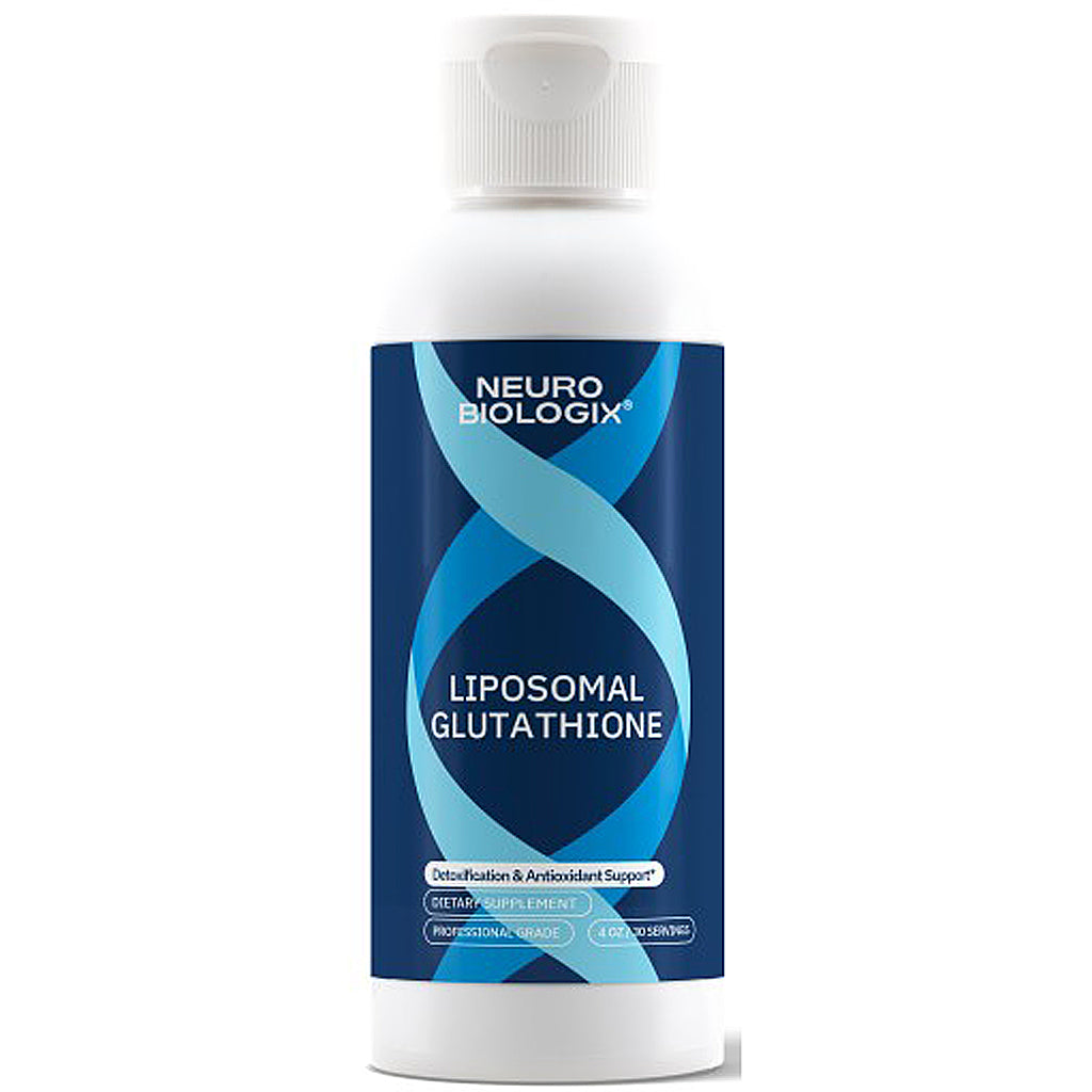 Neuro Biologix Liposomal Glutathione supplement bottle on a white background