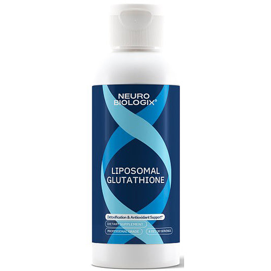 Neuro Biologix Liposomal Glutathione supplement bottle on a white background