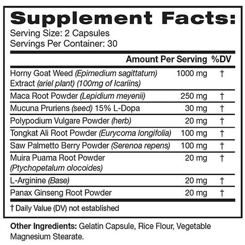 Neurobiologix Male Support Formula 60c