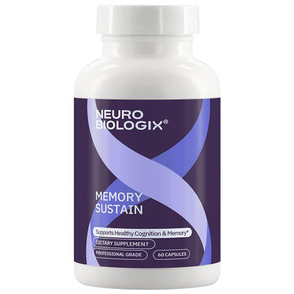 Neuro Biologix Memory Sustain supplement bottle on a white background