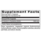Neurobiologix N-Acetyl-L-Cysteine 500mg 90c