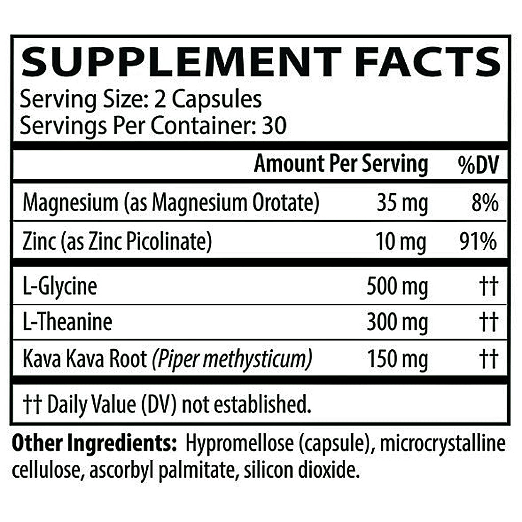 NeuroBiologix Neuro Calm & Rebalance 60vc