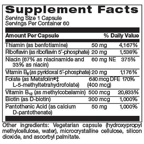 Neurobiologix Optimal B Complex 60c