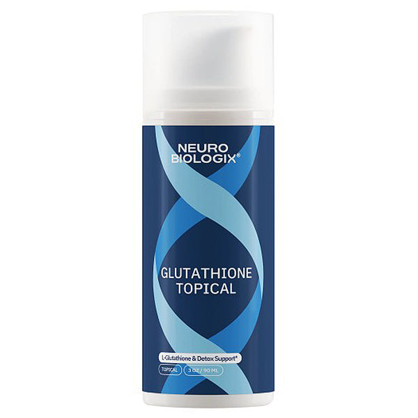 Neuro Biologix Glutathione Topical cream packaging on a white background