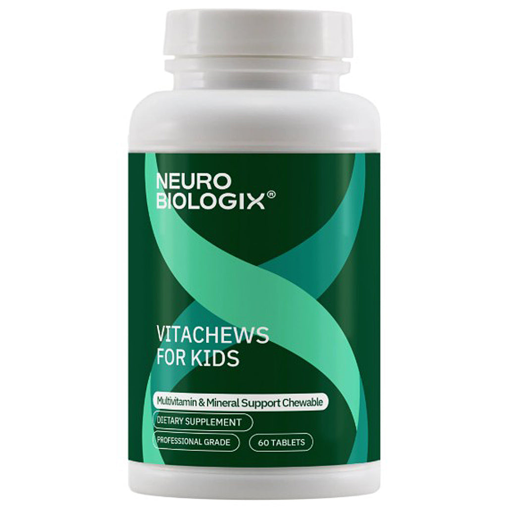 Neuro Biologix Vitachews for Kids supplement bottle on a white background