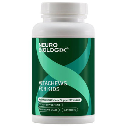 Neuro Biologix Vitachews for Kids supplement bottle on a white background