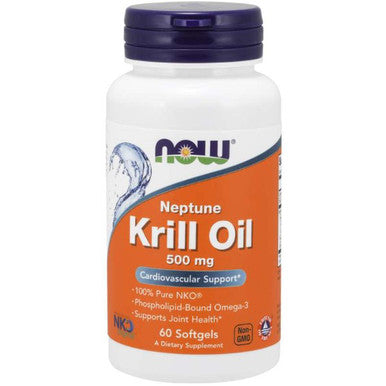 NOW Neptune Krill 1000mg (Double Strength) 60sg