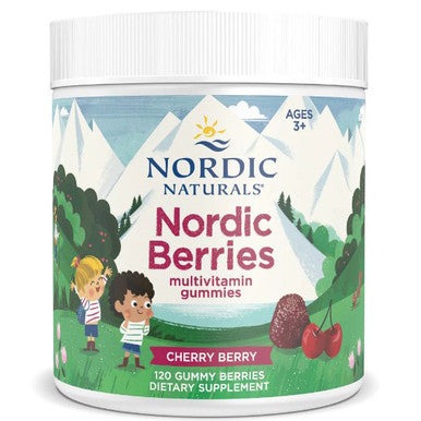 Nordic Naturals Nordic Berries (Cherry Berry) 120 gummies