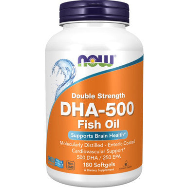 NOW DHA-500 (Double Strength) 180sg