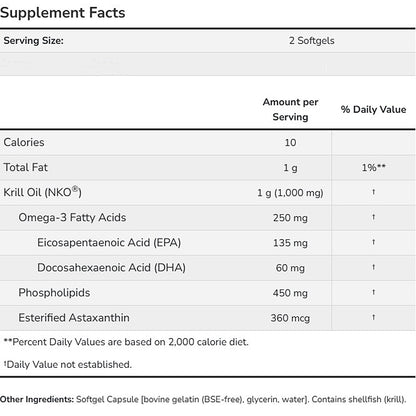 NOW Krill 500mg 120sg