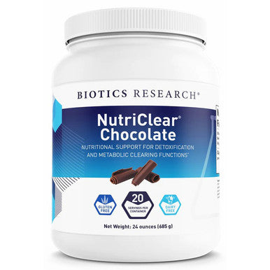 Biotics Research NutriClear Chocolate 24oz