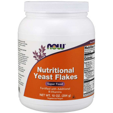 NOW Nutritional Yeast Flakes 10 oz.