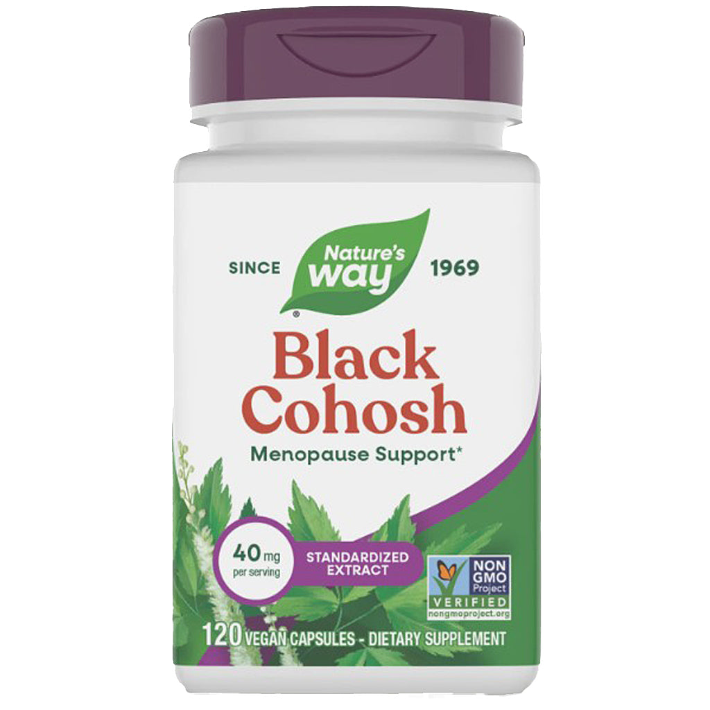 Natures Way Black Cohosh 120 vegan caps