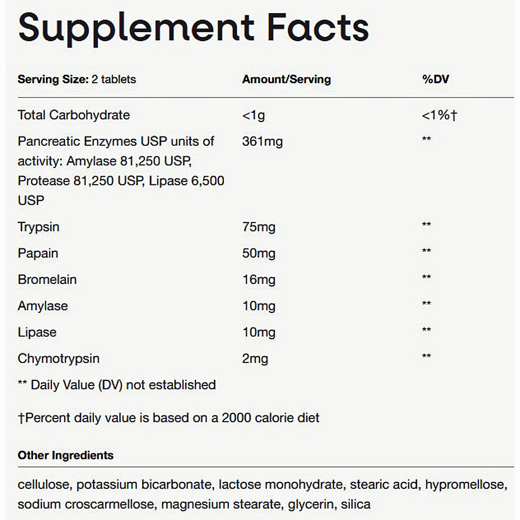 Natures Way Mega-Zyme 100T