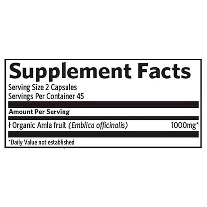Organic India Amla 90 caps