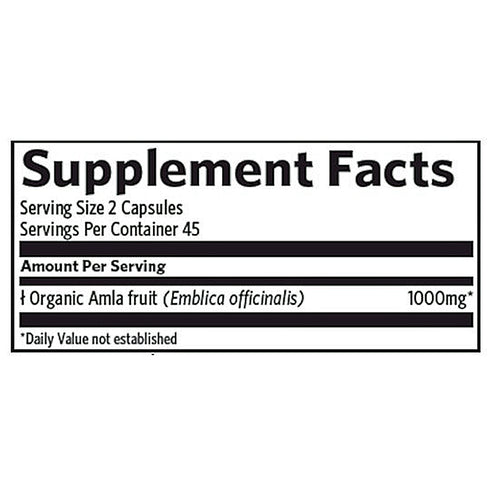 Organic India Amla 90 caps