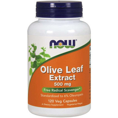 NOW Olive Leaf Extract 500mg 120vc