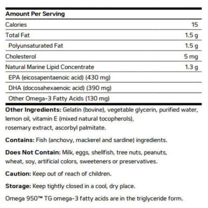 NuMedica Omega 950 TG 60sg