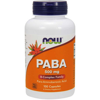 NOW PABA 500mg 100c