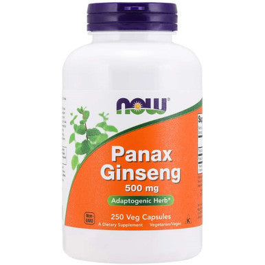 NOW Panax Ginseng 500mg 250vc