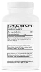 Thorne Pancreatic Enzymes (Formerly Dipan-9) 180c