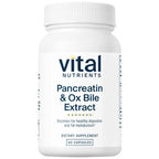 Vital Nutrients Pancreatin & Ox Bile Extract 60c