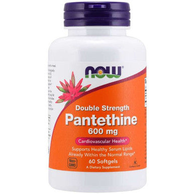 NOW Pantethine 600mg Double Strength 60sg