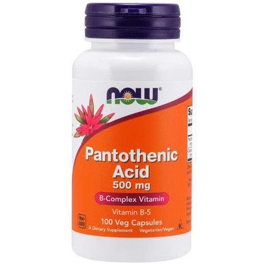 NOW Pantothenic Acid 500mg 100c